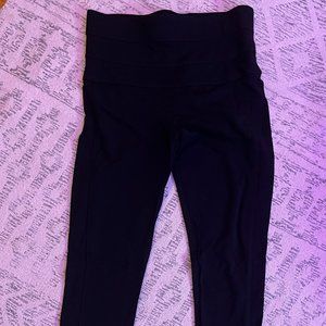 high waisted Rewind black leggings